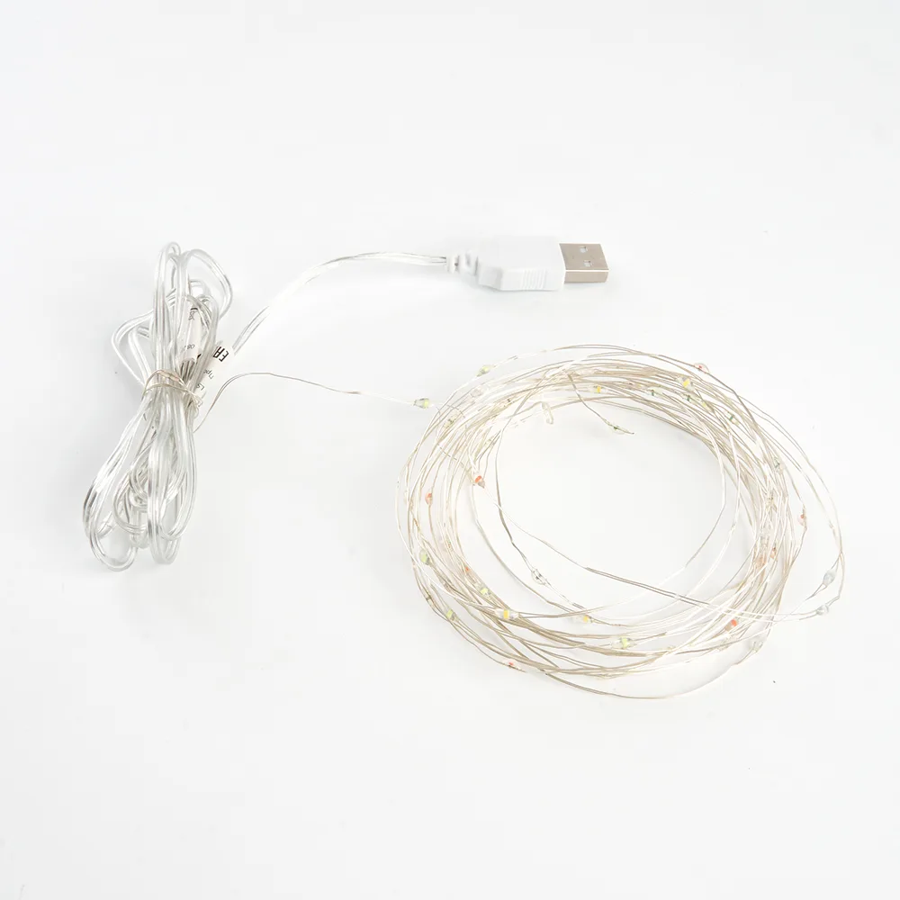 FERON Гирлянда линейная CL576 Роса, статичная, 10м USB 5000K , прозрачный шнур FERON Гирлянда линейная CL576 Роса, статичная, 10м USB 5000K , прозрачный шнур