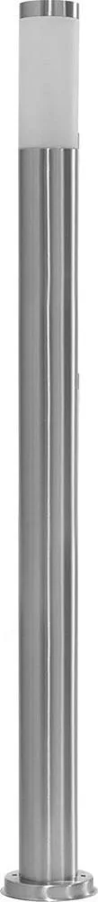 FERON Светильник садово-парковый DH022-1100, Техно столб, 18W E27 230V, серебро 11808 FERON Светильник садово-парковый DH022-1100, Техно столб, 18W E27 230V, серебро 11808