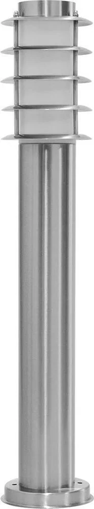 Светильник садово-парковый FERON DH027-650, Техно столб, 18W E27 230V, серебро 11816
