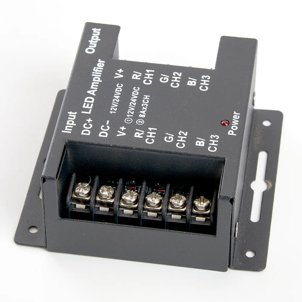 FERON Усилитель для светодиодной ленты, RGB, 24А12-24V, LD67 Артикул 48223 FERON Усилитель для светодиодной ленты, RGB, 24А12-24V, LD67 Артикул 48223