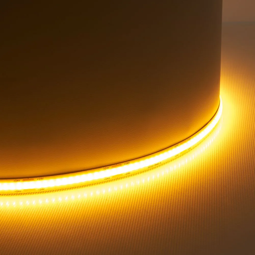 FERON Светодиодная COB лента LS530 320SMD(2110) 8Вт/м 24V 5000*8*1.8мм IP20, желтый FERON Светодиодная COB лента LS530 320SMD(2110) 8Вт/м 24V 5000*8*1.8мм IP20, желтый