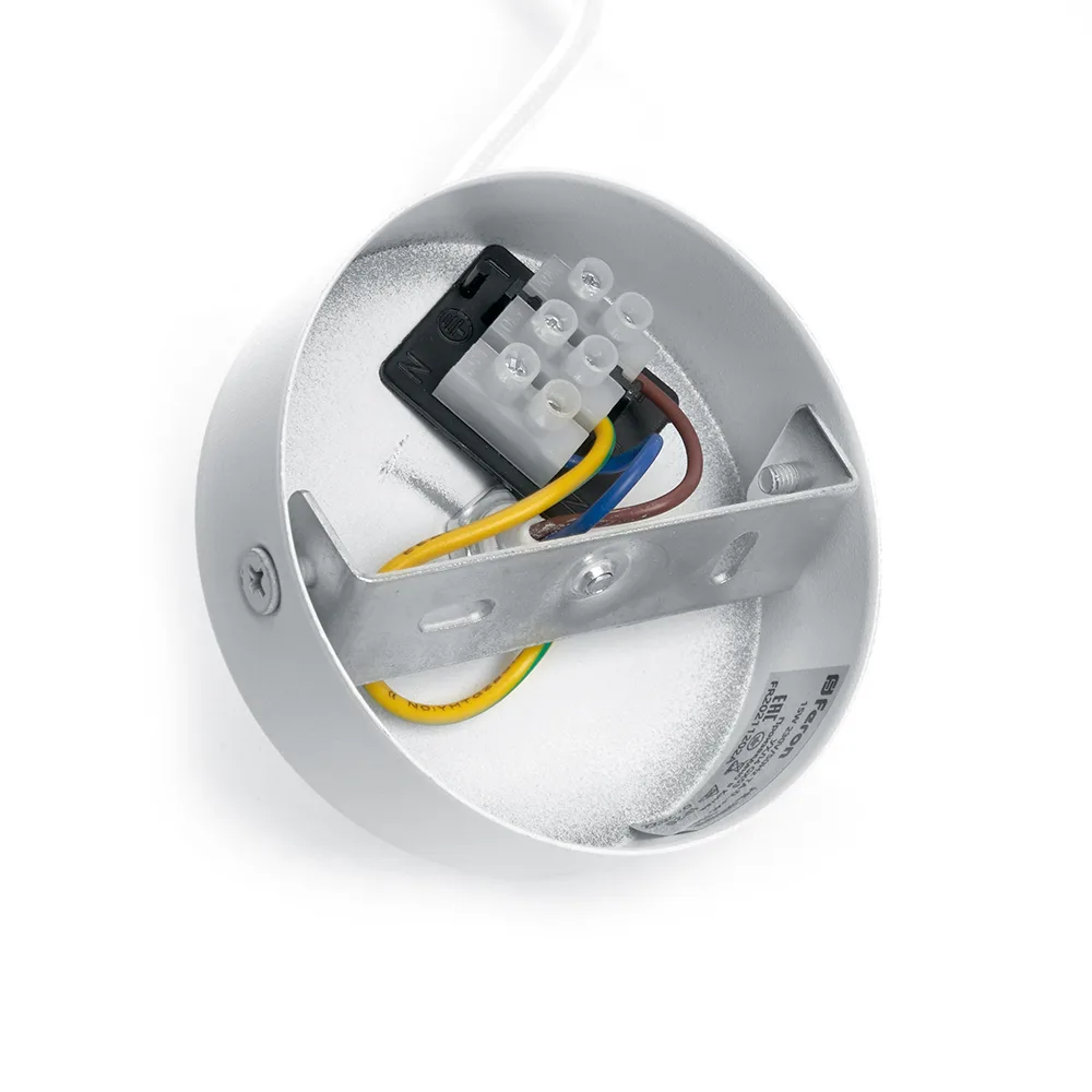FERON Светильник потолочный HL3648 на подвесе GX53 15W 230V, белый 85*160 48091 FERON Светильник потолочный HL3648 на подвесе GX53 15W 230V, белый 85*160 48091