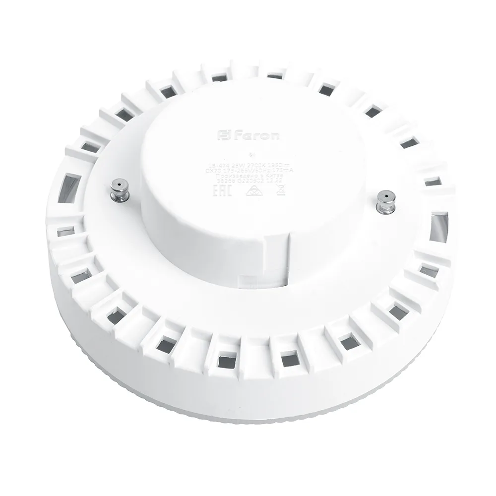 FERON Лампа светодиодная LB-474 GX70 25W 175-265V 6400K 38270 FERON Лампа светодиодная LB-474 GX70 25W 175-265V 6400K 38270