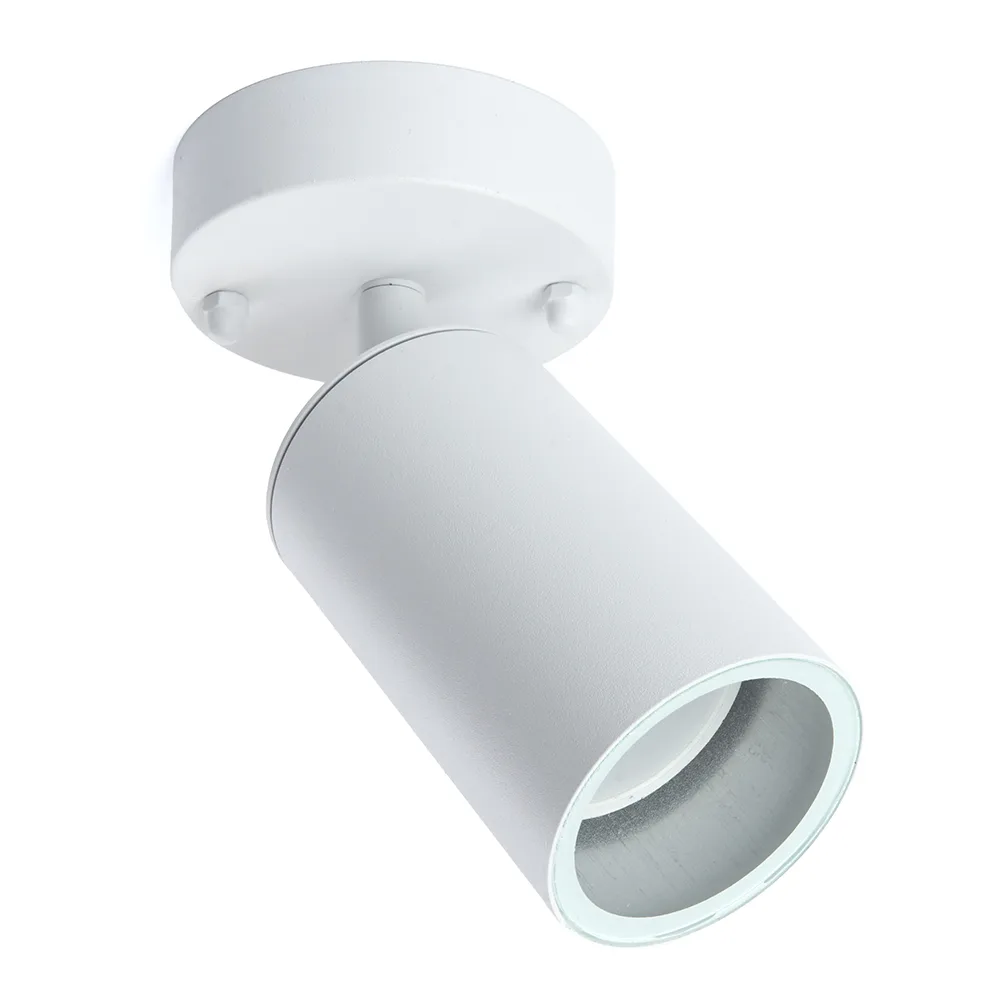 FERON Светильник садово-парковый DH1704, на стену, GU10 230V, белый (на стену) 48323 FERON Светильник садово-парковый DH1704, на стену, GU10 230V, белый (на стену) 48323