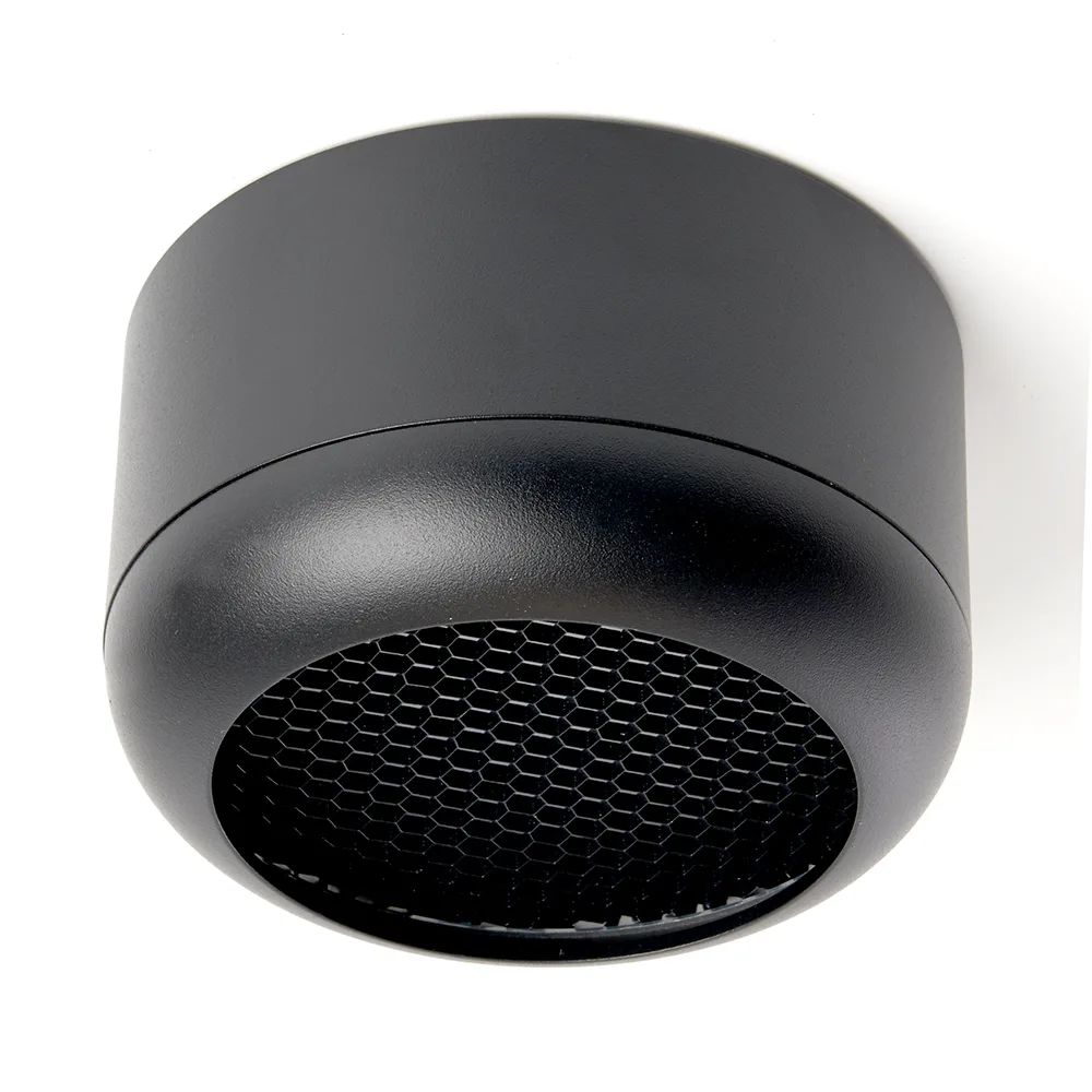 FERON Светильник потолочный HL364 Barrel ECHO 12W, 230V, GX53, чёрный, с антибликовой сеточкой 48398 FERON Светильник потолочный HL364 Barrel ECHO 12W, 230V, GX53, чёрный, с антибликовой сеточкой 48398