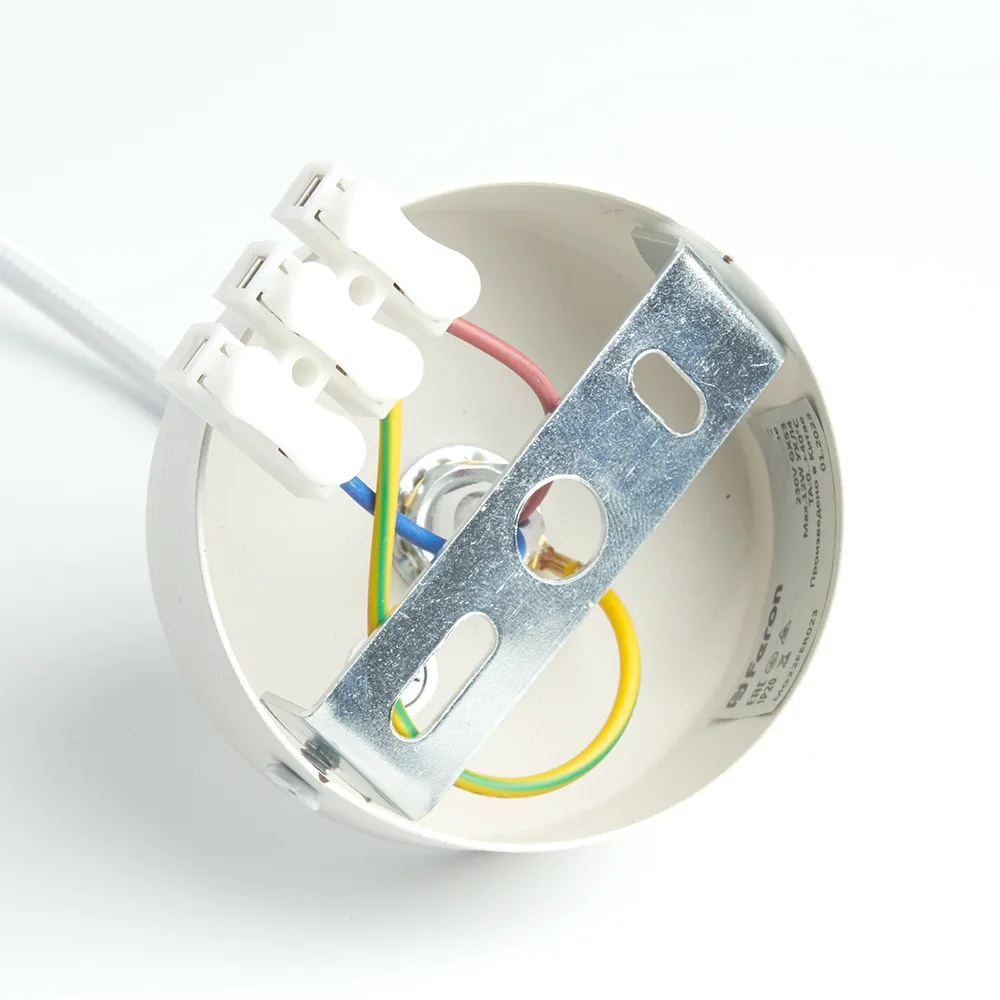 FERON Светильник потолочный ML1841 Barrel ECHO levitation MR16 35W, 230V, GU10, белый, с антибликовой сеточкой, на подвесе 1,7 м 48395 FERON Светильник потолочный ML1841 Barrel ECHO levitation MR16 35W, 230V, GU10, белый, с антибликовой сеточкой, на подвесе 1,7 м 48395