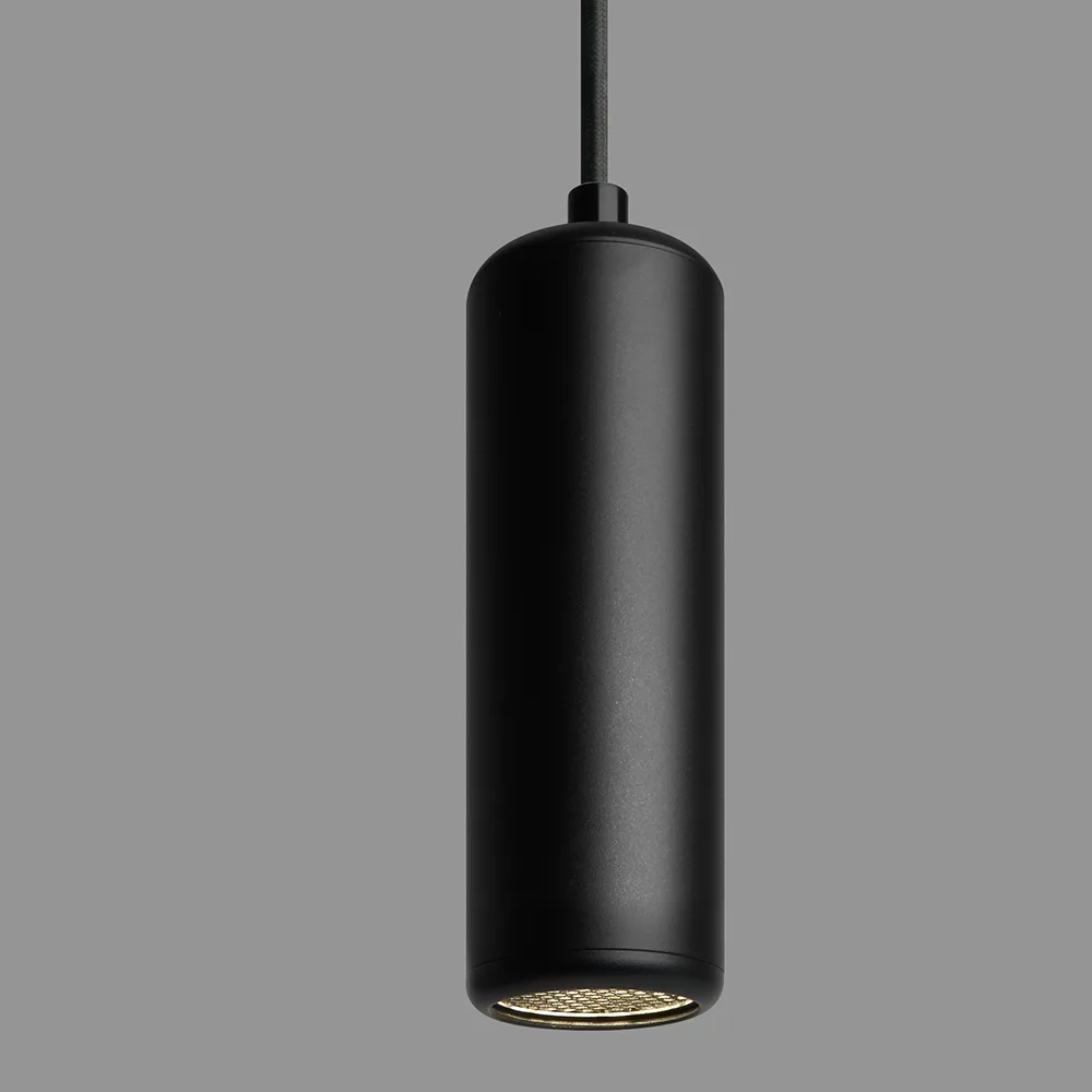FERON Светильник потолочный ML1841 Barrel ECHO levitation MR16 35W, 230V, GU10, чёрный, с антибликовой сеточкой, на подвесе 1,7 м 48394 FERON Светильник потолочный ML1841 Barrel ECHO levitation MR16 35W, 230V, GU10, чёрный, с антибликовой сеточкой, на подвесе 1,7 м 48394