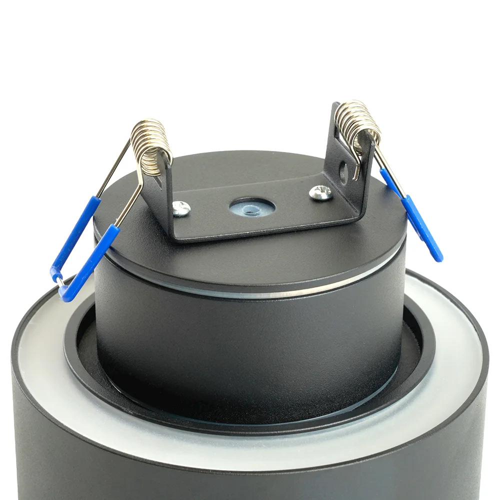 FERON Светильник потолочный HL367 Barrel AURA 12W, 230V, GX53, чёрный IP44 48406 FERON Светильник потолочный HL367 Barrel AURA 12W, 230V, GX53, чёрный IP44 48406