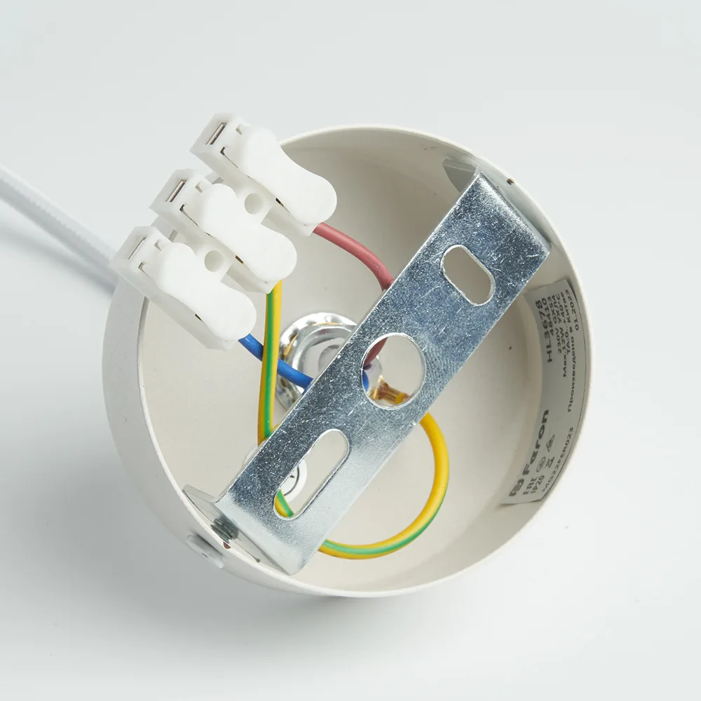 FERON Светильник потолочный HL3678 Barrel AURA levitation 12W, 230V, GX53, белый, на подвесе 1,7 м 48410 FERON Светильник потолочный HL3678 Barrel AURA levitation 12W, 230V, GX53, белый, на подвесе 1,7 м 48410