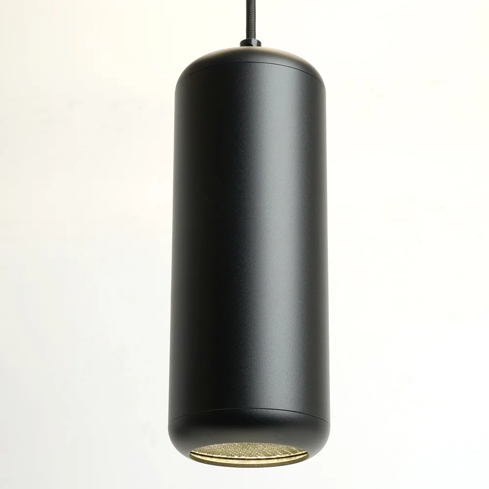FERON Светильник потолочный HL3658 Barrel ECHO levitation 12W, 230V, GX53, чёрный, с антибликовой сеточкой, на подвесе 1,7 м 48403 FERON Светильник потолочный HL3658 Barrel ECHO levitation 12W, 230V, GX53, чёрный, с антибликовой сеточкой, на подвесе 1,7 м 48403
