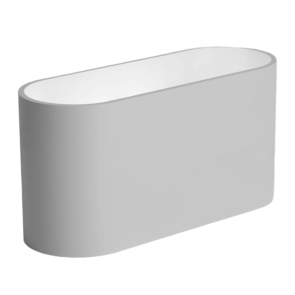 Светильник настенный FERON ML1780 Oval MR16 35W, 230V, G9,15W, белый IP20 48436