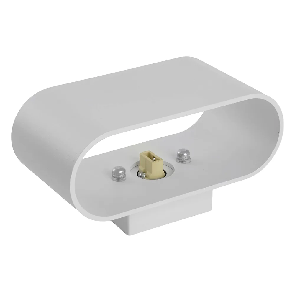 FERON Светильник настенный ML1780 Oval MR16 35W, 230V, G9,15W, белый IP20 48436 FERON Светильник настенный ML1780 Oval MR16 35W, 230V, G9,15W, белый IP20 48436