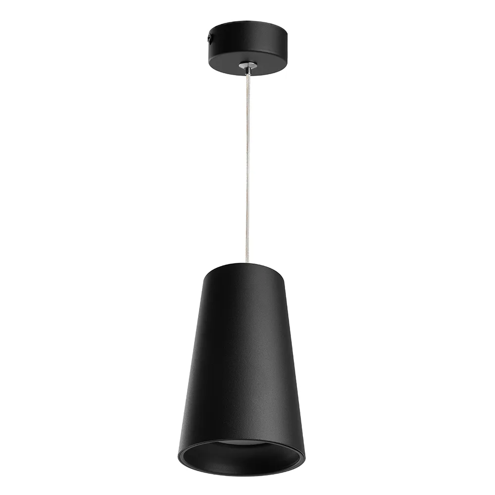 FERON Светильник потолочный ML1838 Barrel BELL levitation на подвесе1,7 м ,MR16 35W 230V, черный 48421 FERON Светильник потолочный ML1838 Barrel BELL levitation на подвесе1,7 м ,MR16 35W 230V, черный 48421