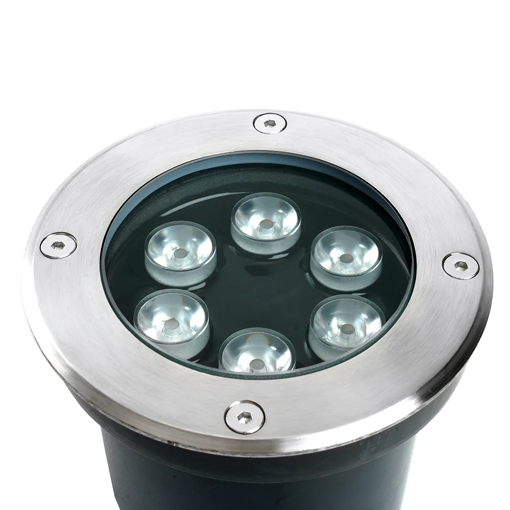 FERON Светодиодный светильник тротуарный (грунтовый) SP2802, 6W, AC/DC12-24V, низковольтный, 3000К, металлик, D120*H90mm, вн.диаметр: 90mm, IP67 48453 FERON Светодиодный светильник тротуарный (грунтовый) SP2802, 6W, AC/DC12-24V, низковольтный, 3000К, металлик, D120*H90mm, вн.диаметр: 90mm, IP67 48453