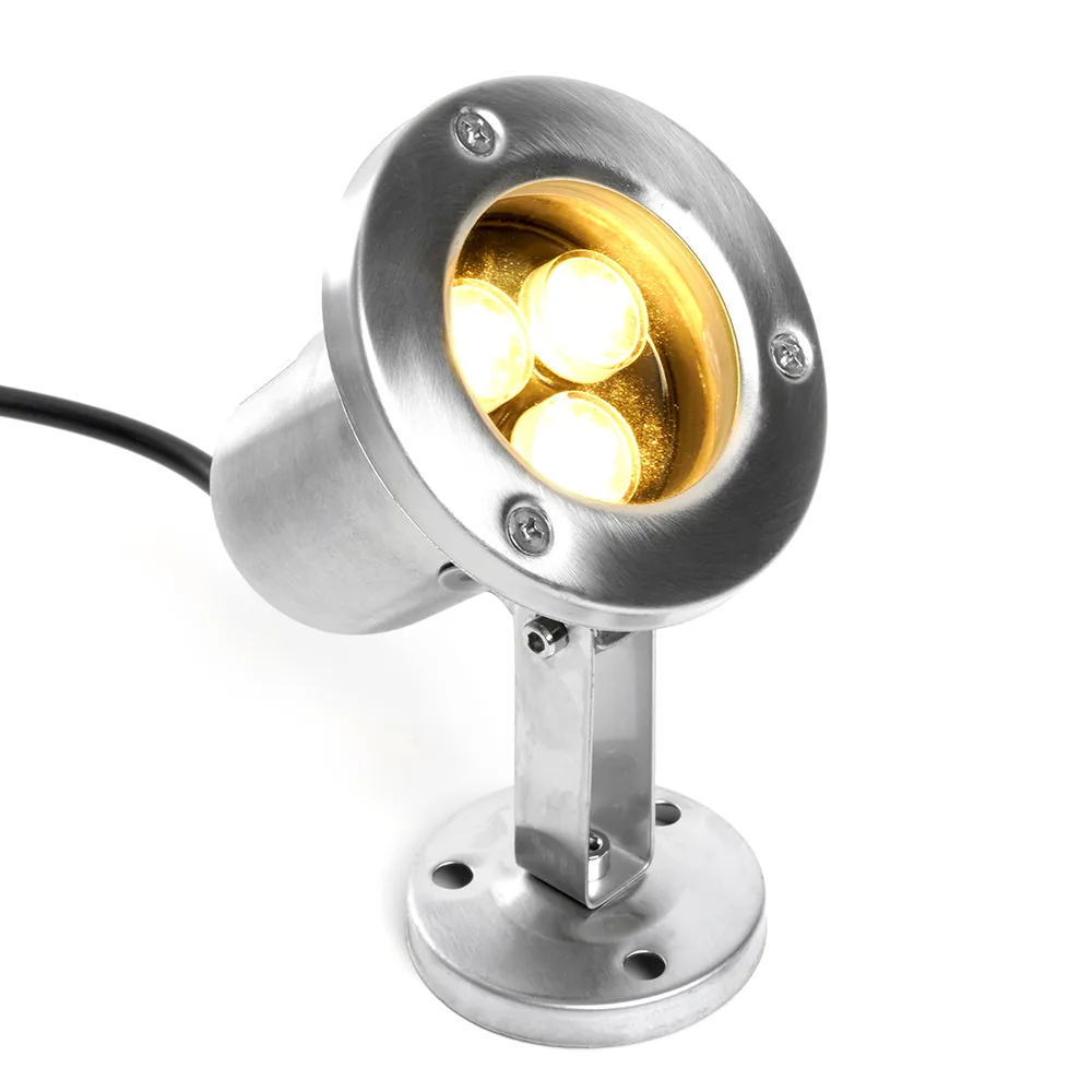 FERON Светодиодный прожектор подводный LL-822, 3W, AC/DC24V, низковольтный, 2700K, металлик, 80*80*130mm, IP68 48456 FERON Светодиодный прожектор подводный LL-822, 3W, AC/DC24V, низковольтный, 2700K, металлик, 80*80*130mm, IP68 48456