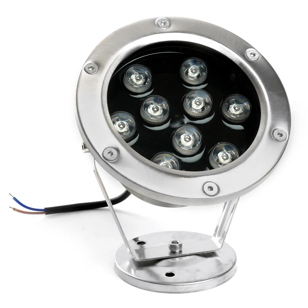 FERON Светодиодный прожектор подводный LL-824, 9W, AC/DC24V, низковольтный, 2700K, металлик, 140*80*160mm, IP68 48457 FERON Светодиодный прожектор подводный LL-824, 9W, AC/DC24V, низковольтный, 2700K, металлик, 140*80*160mm, IP68 48457