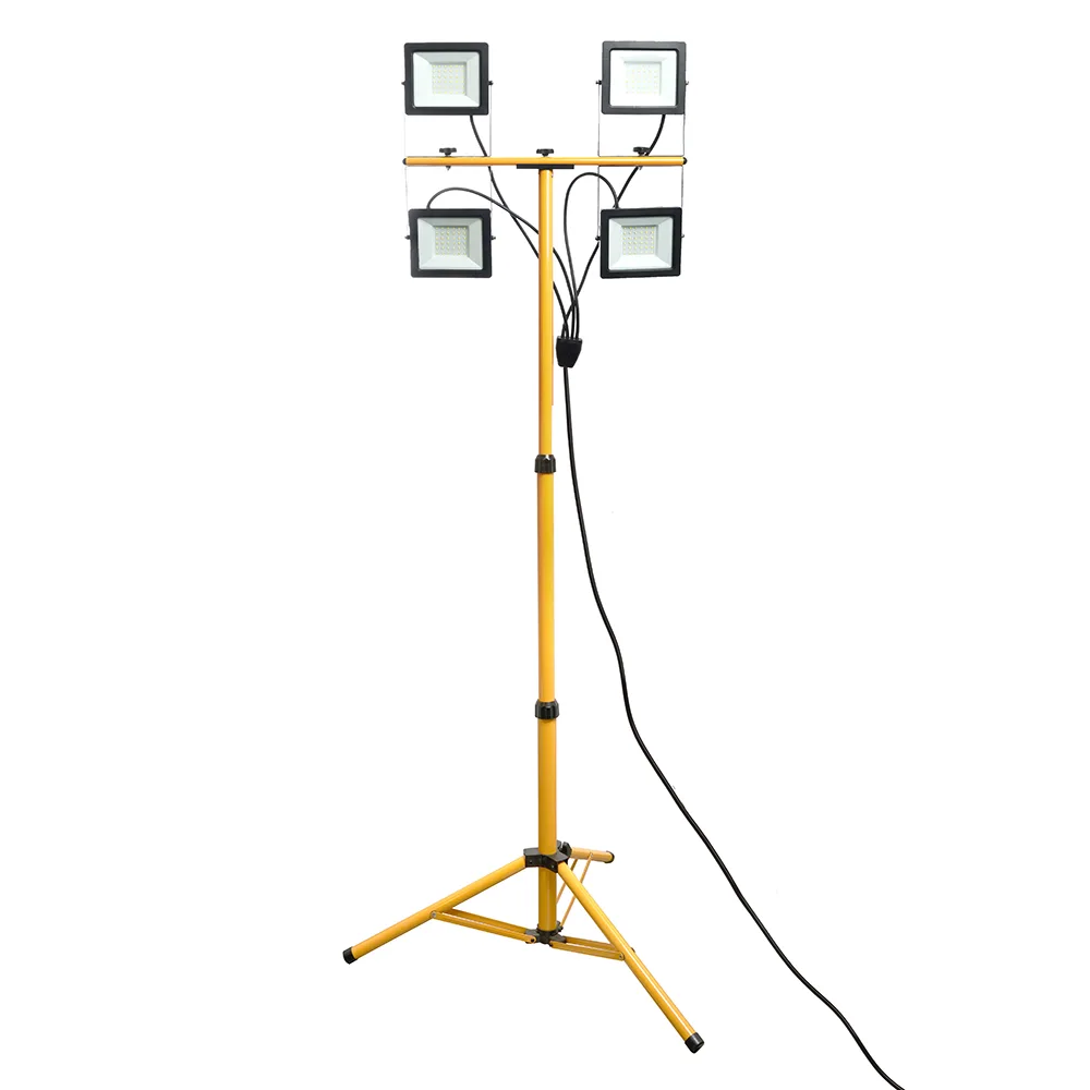 FERON Светодиодный прожектор LL-506 на штативе IP65 4*50W 6400K FERON Светодиодный прожектор LL-506 на штативе IP65 4*50W 6400K