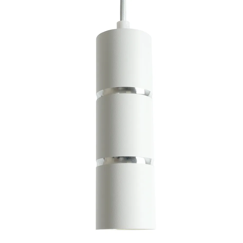 FERON Светильник потолочный ML1868 Barrel ZEN levitation на подвесе MR16 35W 230V, белый, хром, 55*180 48648 FERON Светильник потолочный ML1868 Barrel ZEN levitation на подвесе MR16 35W 230V, белый, хром, 55*180 48648