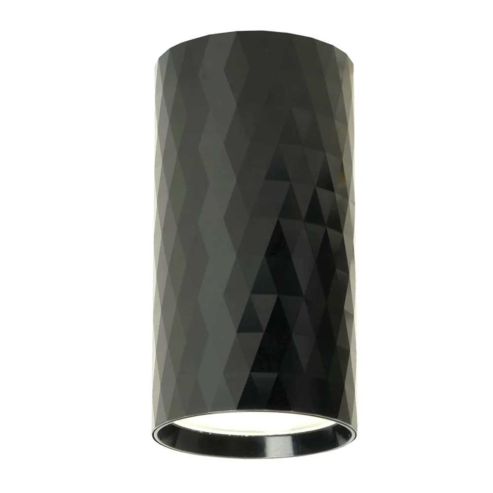 Светильник потолочный FERON ML188 Barrel PRISM MR16 GU10 35W 230V, черный 48674