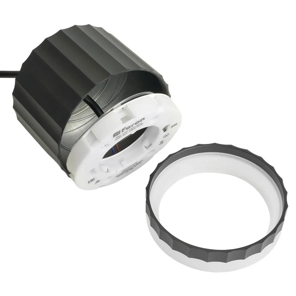 FERON Светильник потолочный Barrel HL3698 OLYMPUS levitation 12W, 230V, GX53, чёрный, на подвесе 1,7 м 48684 FERON Светильник потолочный Barrel HL3698 OLYMPUS levitation 12W, 230V, GX53, чёрный, на подвесе 1,7 м 48684