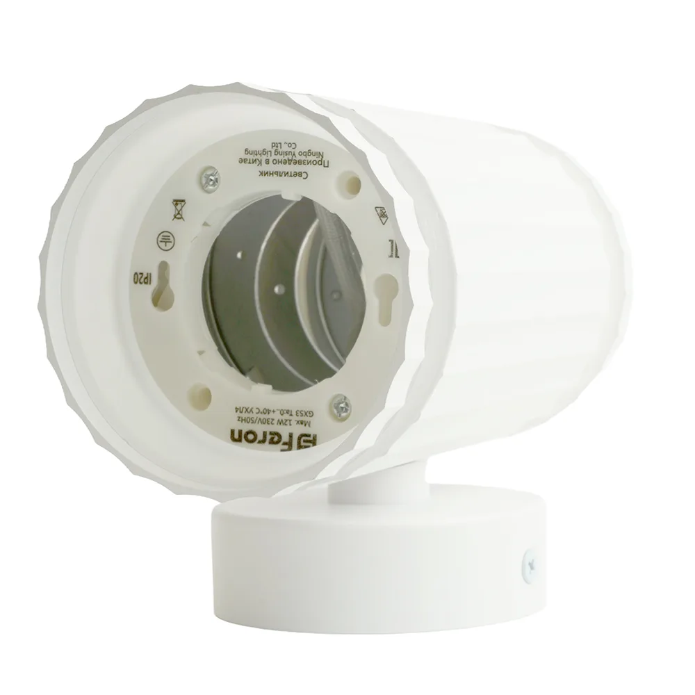FERON Светильник настенный HL3690 OLYMPUS 12W, 230V, 2*GX53, белый IP20 48681 FERON Светильник настенный HL3690 OLYMPUS 12W, 230V, 2*GX53, белый IP20 48681