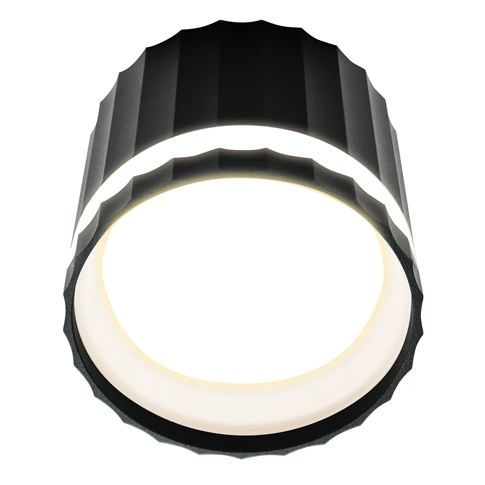 FERON Светильник потолочный HL369 Barrel OLYMPUS 12W, 230V, GX53, черный 48678 FERON Светильник потолочный HL369 Barrel OLYMPUS 12W, 230V, GX53, черный 48678