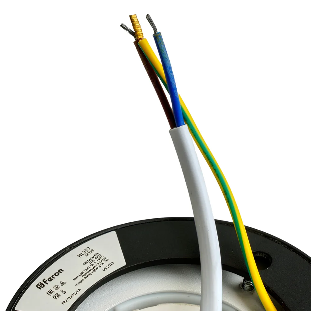FERON Светильник потолочный HL357 12W, 230V, GX53, черный 48739 FERON Светильник потолочный HL357 12W, 230V, GX53, черный 48739