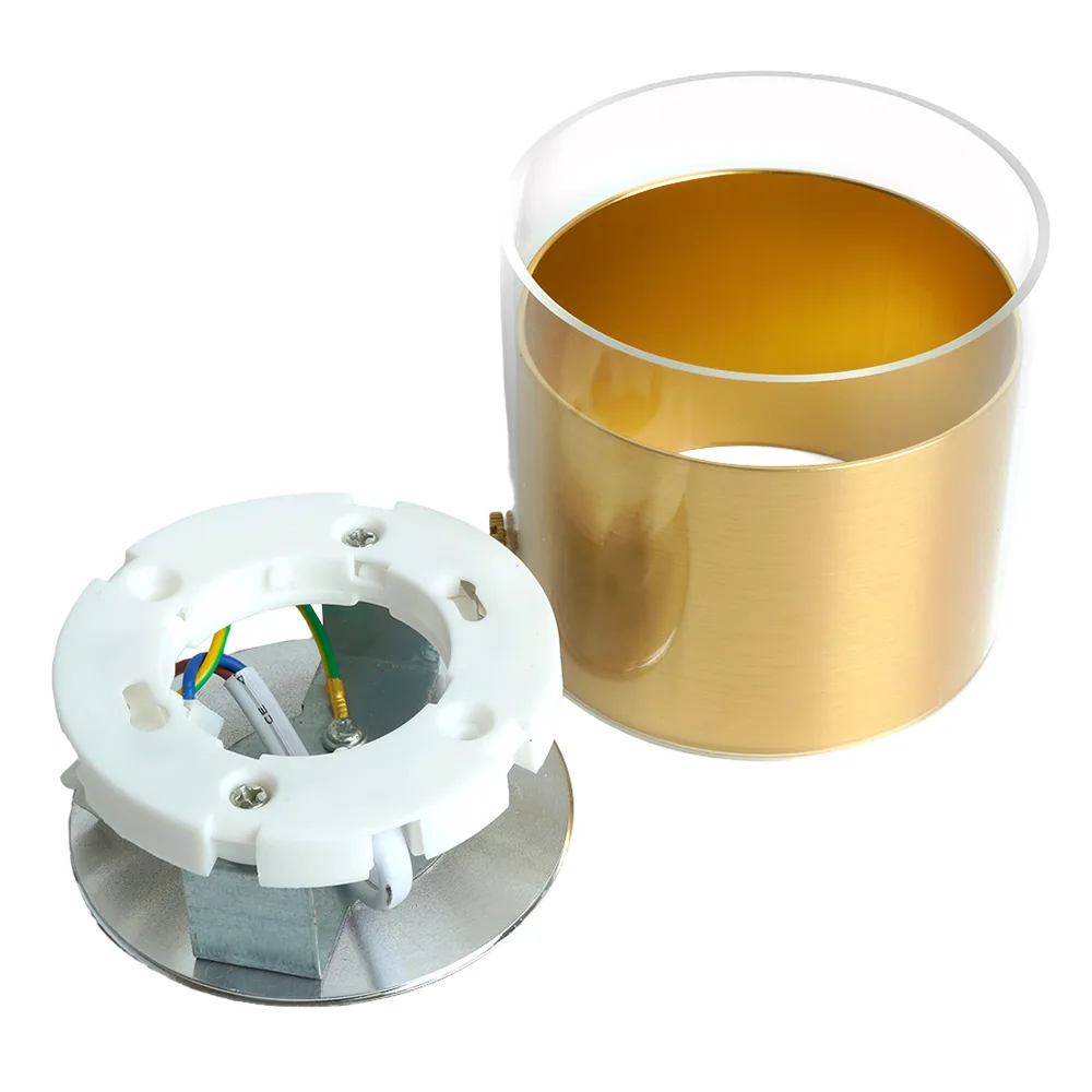 FERON Светильник потолочный HL389 Barrel LUMINA GX53 12W 230V, золото 48796 FERON Светильник потолочный HL389 Barrel LUMINA GX53 12W 230V, золото 48796