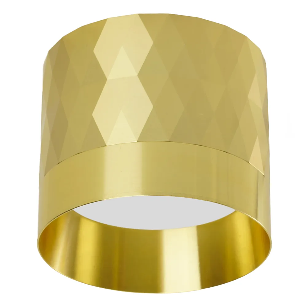 FERON Светильник потолочный HL388 Barrel PRISM GX53 12W 230V, золото 48801 FERON Светильник потолочный HL388 Barrel PRISM GX53 12W 230V, золото 48801