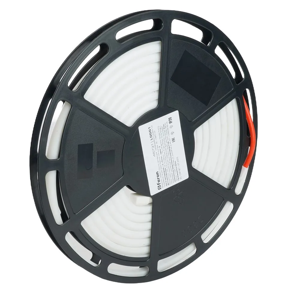 FERON Светодиодная неоновая лента LS551, 120SMD(4040)/м 14.4Вт/м 24V 5000*13*13мм RGB, IP68, неоновая FERON Светодиодная неоновая лента LS551, 120SMD(4040)/м 14.4Вт/м 24V 5000*13*13мм RGB, IP68, неоновая