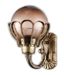 FERON Светильник садово-парковый PL5041 шар на стену вверх 60W E27 230V, черное золото 11544 FERON Светильник садово-парковый PL5041 шар на стену вверх 60W E27 230V, черное золото 11544