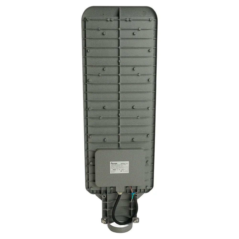 FERON Светодиодный уличный консольный светильник SP3024 150W 5000K 230V, серый 48967 FERON Светодиодный уличный консольный светильник SP3024 150W 5000K 230V, серый 48967