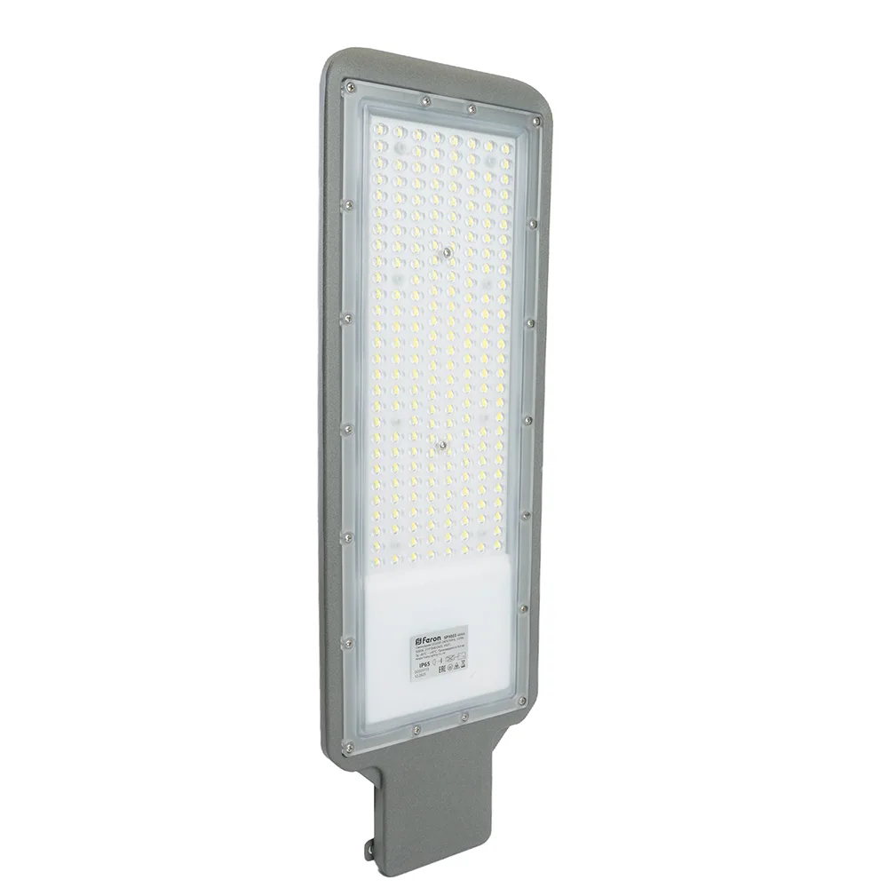 FERON Светодиодный уличный консольный светильник SP3023 120W 5000K 230V, серый 48966 FERON Светодиодный уличный консольный светильник SP3023 120W 5000K 230V, серый 48966