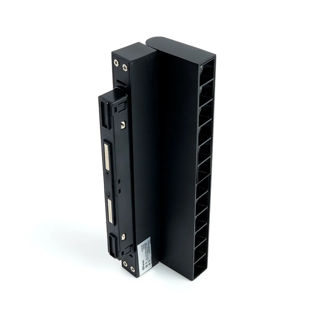 FERON Светильник светодиодный MGN301 трековый низковольтный 12W, 1080 Lm, 2700К, 30 градусов, черный серия LensFold Артикул 51015 FERON Светильник светодиодный MGN301 трековый низковольтный 12W, 1080 Lm, 2700К, 30 градусов, черный серия LensFold Артикул 51015