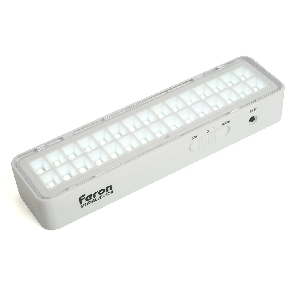 Светильник аккумуляторный FERON.One, 30LED DC, белый, EL130 артикул 48987