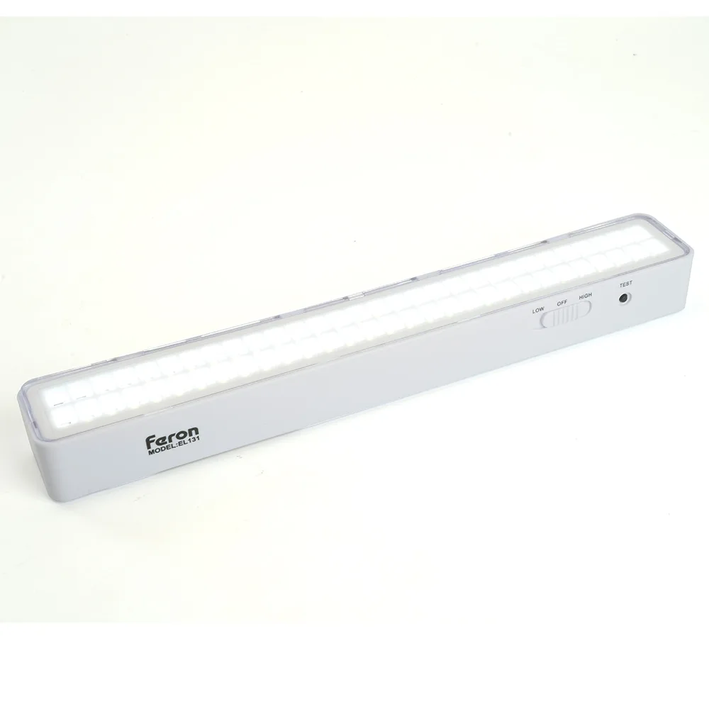 Светильник аккумуляторный FERON.One, 60LED DC, белый, EL131 артикул 48988