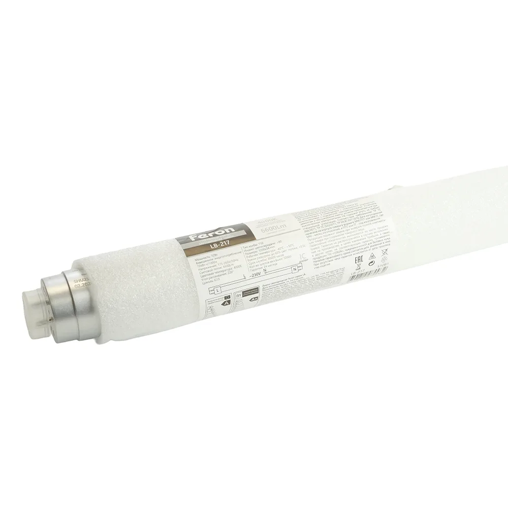FERON Лампа светодиодная LB-217 G13 72W 175-265V 4000K 1,2м 51082 FERON Лампа светодиодная LB-217 G13 72W 175-265V 4000K 1,2м 51082