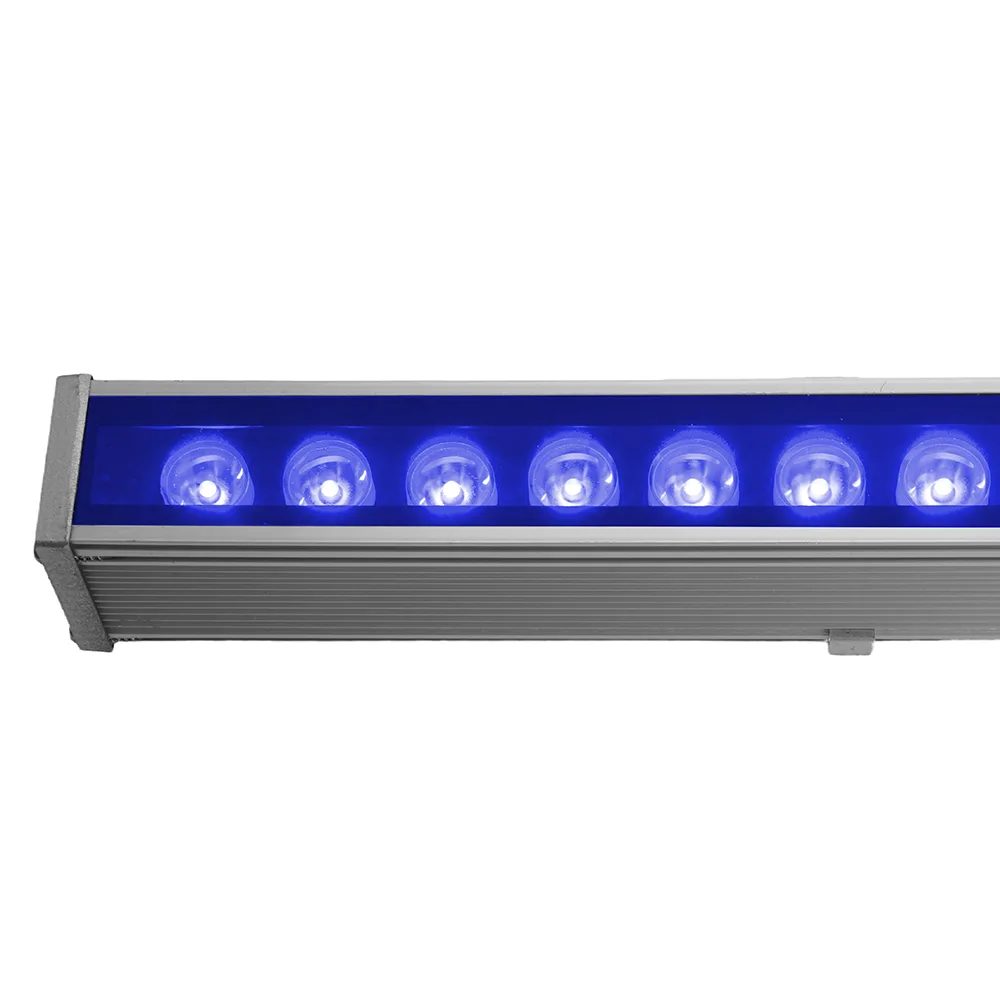 FERON Светодиодный линейный прожектор для подсветки стен LL-890 36W синий 85-265V IP65 51287 FERON Светодиодный линейный прожектор для подсветки стен LL-890 36W синий 85-265V IP65 51287