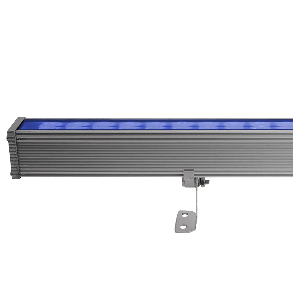 FERON Светодиодный линейный прожектор для подсветки стен LL-890 36W синий 85-265V IP65 51287 FERON Светодиодный линейный прожектор для подсветки стен LL-890 36W синий 85-265V IP65 51287