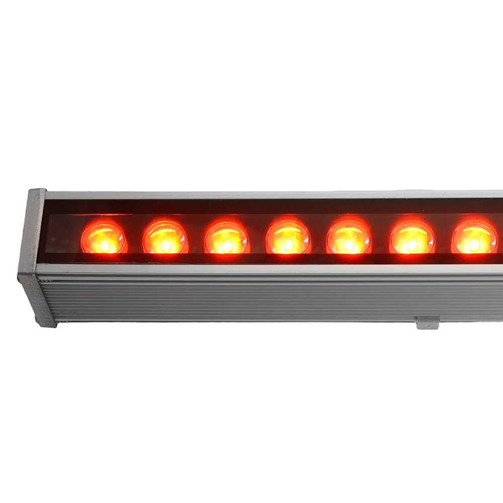 FERON Светодиодный линейный прожектор для подсветки стен LL-890 36W красный 85-265V IP65 51288 FERON Светодиодный линейный прожектор для подсветки стен LL-890 36W красный 85-265V IP65 51288