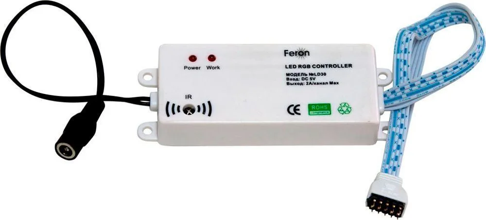 Контроллер для светодиодной ленты LS611 DC5V, IP20, LD30 Артикул 26237