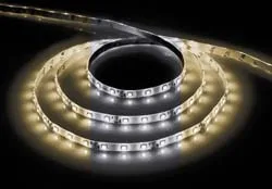 FERON Лента светодиодная, 60SMD(3528)/m 4.8W/m 12V IP65 5m, 2 белых +1 теплый белый на белом основании, LS604 Артикул 27639 FERON Лента светодиодная, 60SMD(3528)/m 4.8W/m 12V IP65 5m, 2 белых +1 теплый белый на белом основании, LS604 Артикул 27639