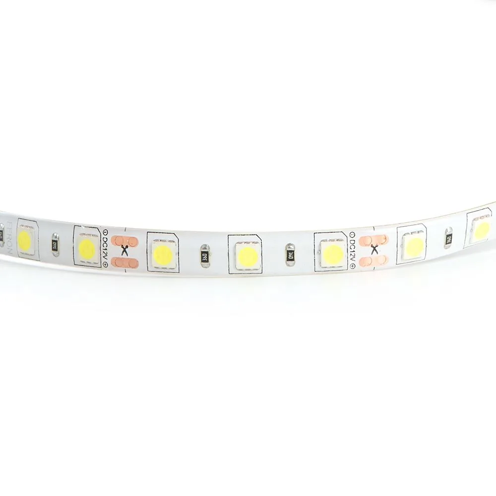 FERON Светодиодная LED лента LS607, 60SMD(5050)/m 14.4W/m 12V IP65 5m 6500К Артикул 27652 FERON Светодиодная LED лента LS607, 60SMD(5050)/m 14.4W/m 12V IP65 5m 6500К Артикул 27652