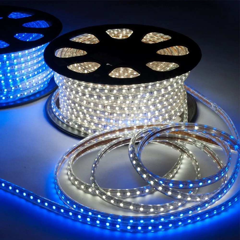 Cветодиодная LED лента FERON LS707, 30SMD(5050)/м 7.2Вт/м 50м IP65 220V RGB
