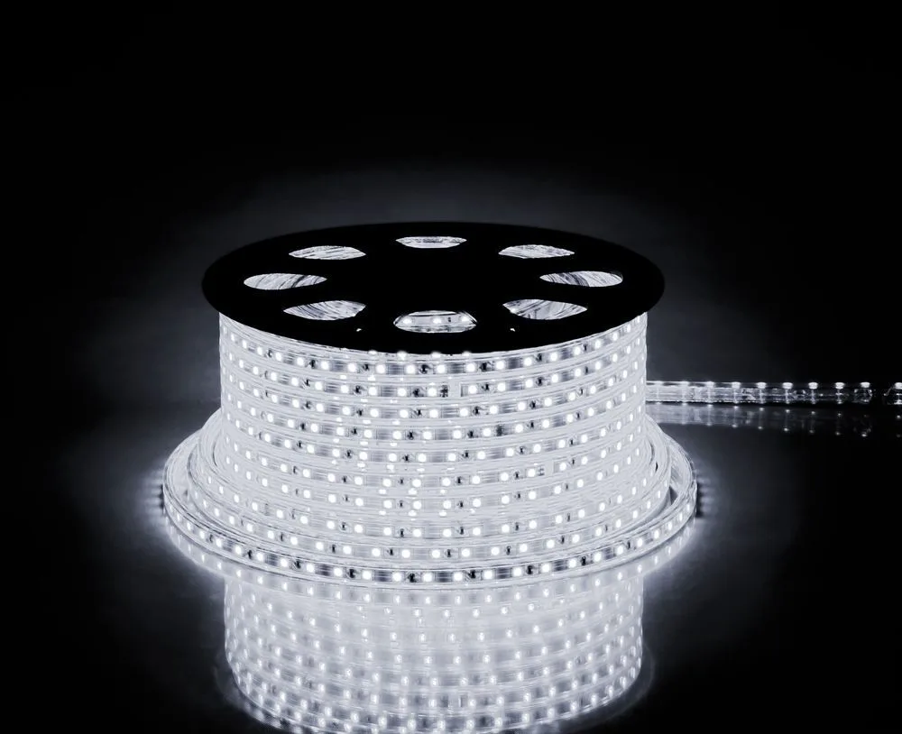 Cветодиодная LED лента FERON LS707, 60SMD(5050)/м 14.4Вт/м 50м IP65 220V 6400К