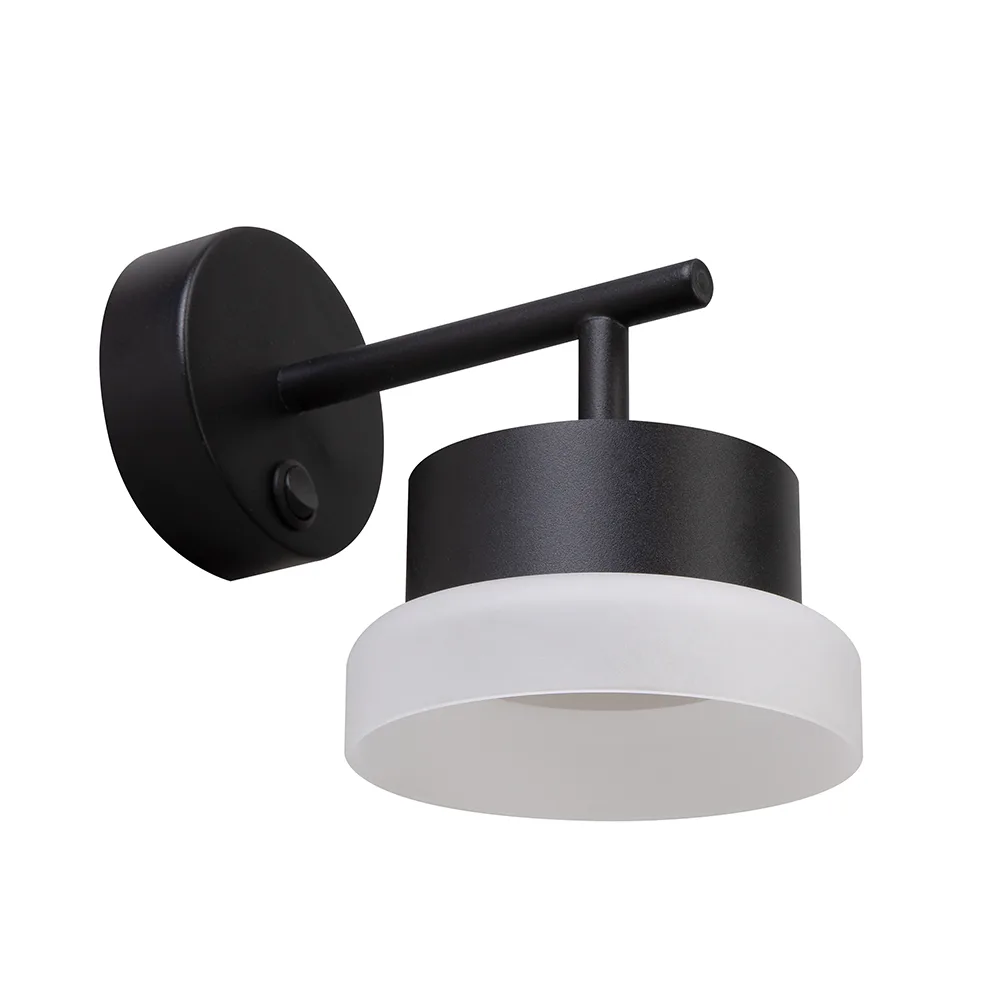 Светильник настенный  FERON HL4600 OPAL 12W, 230V, GX53, черный артикул 51685