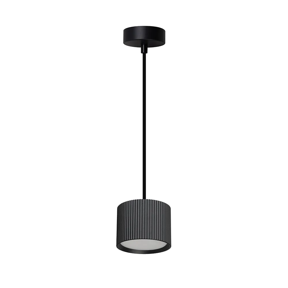 FERON Светильник потолочный Barrel HL4588 ARIA levitation 12W, 230V, GX53, черный, на подвесе 1,7 м 51679 FERON Светильник потолочный Barrel HL4588 ARIA levitation 12W, 230V, GX53, черный, на подвесе 1,7 м 51679