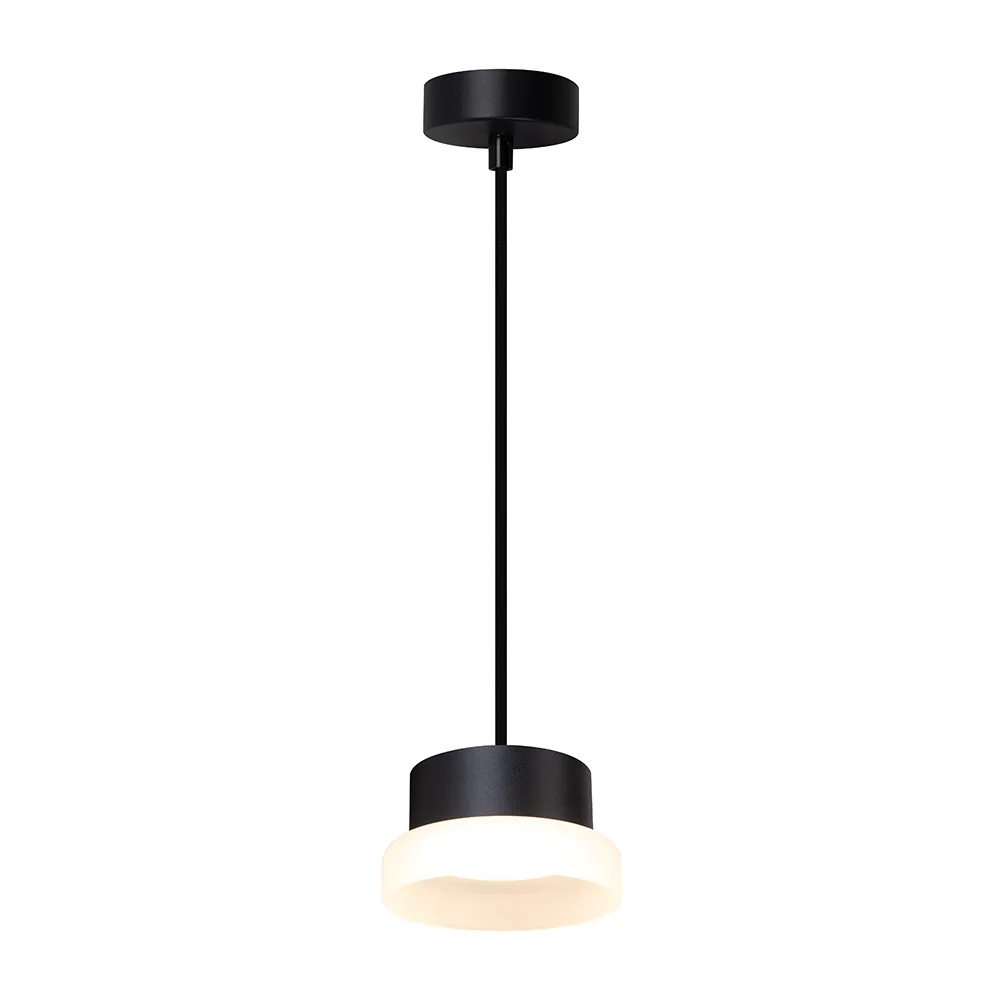 FERON Светильник потолочный Barrel HL4608 OPAL levitation 12W, 230V, GX53, черный, на подвесе 1,7 м 51687 FERON Светильник потолочный Barrel HL4608 OPAL levitation 12W, 230V, GX53, черный, на подвесе 1,7 м 51687