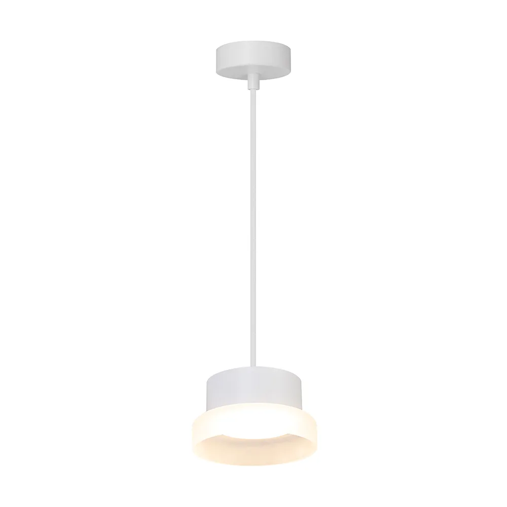 FERON Светильник потолочный Barrel HL4608 OPAL levitation 12W, 230V, GX53, белый, на подвесе 1,7 м 51686 FERON Светильник потолочный Barrel HL4608 OPAL levitation 12W, 230V, GX53, белый, на подвесе 1,7 м 51686