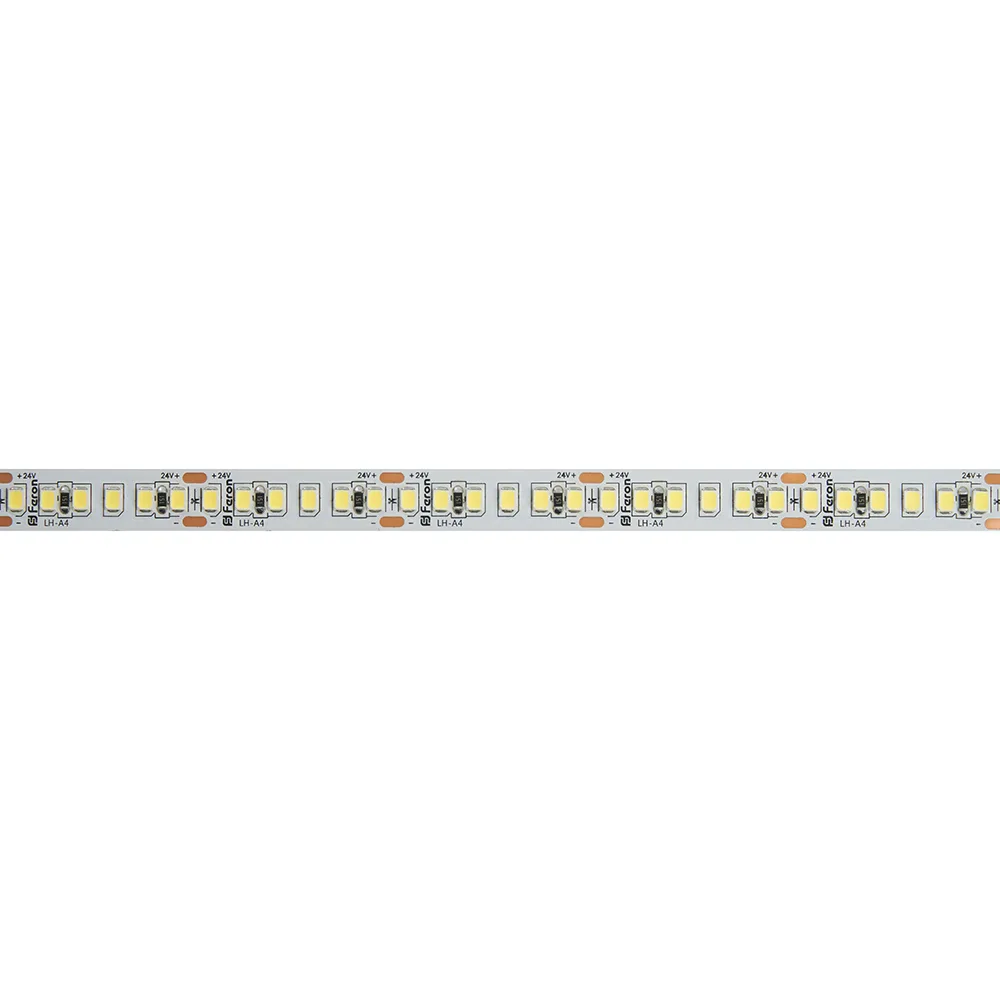 FERON Светодиодная LED лента LS502, 180SMD(5050)/м 16Вт/м 24V 5000*10*1.5мм RGB IP20 FERON Светодиодная LED лента LS502, 180SMD(5050)/м 16Вт/м 24V 5000*10*1.5мм RGB IP20